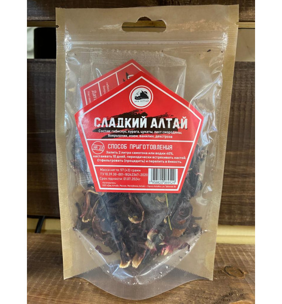 Настойка "Дед Алтай" Сладкий Алтай